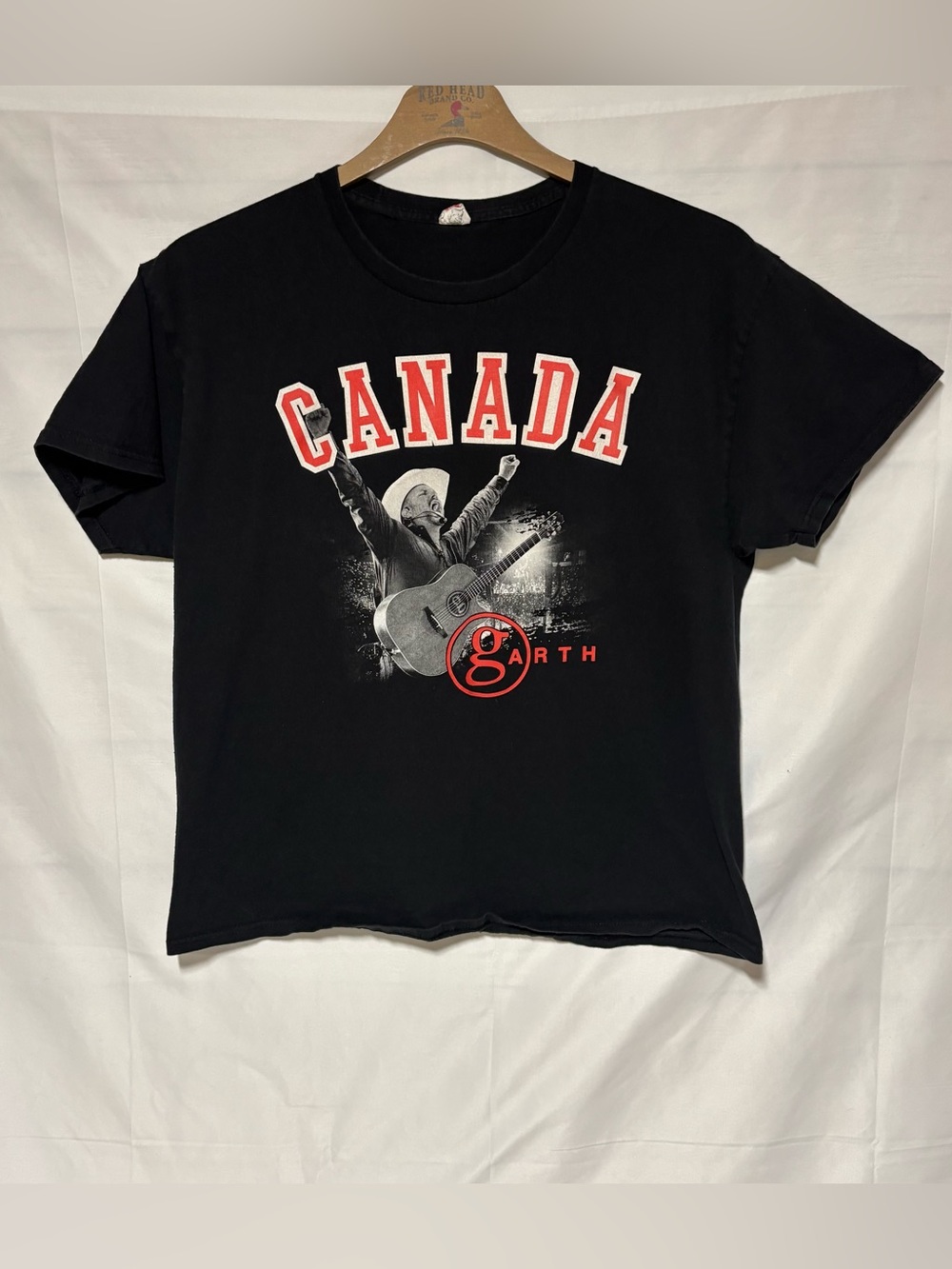 Garth Brooks Canada Concert Graphic T-Shirt Black Men’s XL